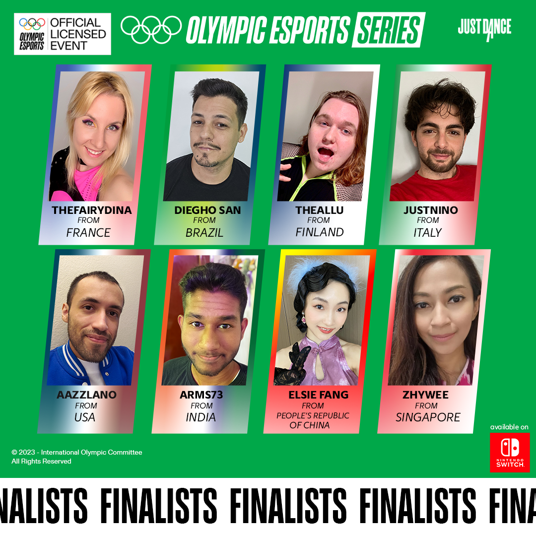Ubisoft anuncia os oito competidores de Just Dance no Olympic Esports Series 2023 - imagem 2
