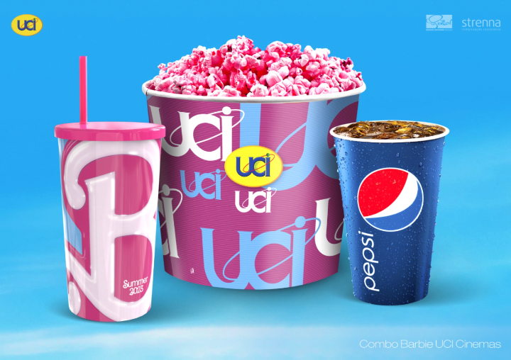 UCI anuncia combo especial para "Barbie" com pipoca rosa - imagem 3