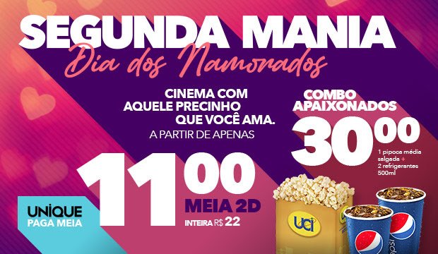 UCI tem promoção na semana do Dia dos Namorados com ingressos a partir de R$11 e filmes de diferentes gêneros - imagem 6