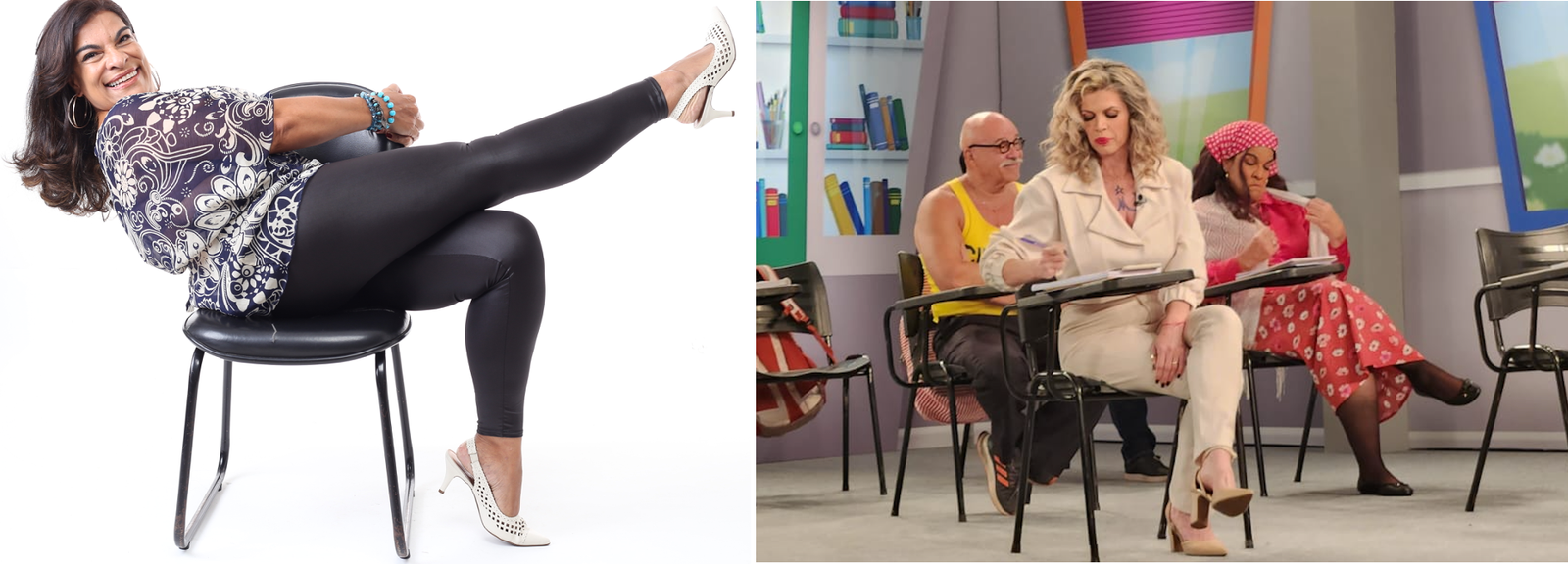 Araíde Rocha volta a gravarA Escolinha do Barulho.