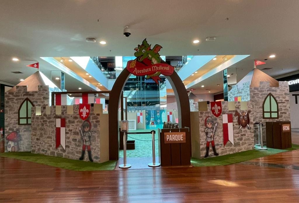 Atração de férias do ParkShopping São Caetano: “Aventura Medieval” - imagem 2