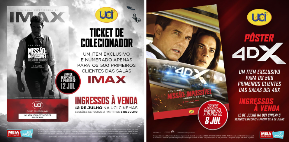 "Missão Impossível - Acerto de Contas Parte 1" chega antes nos cinemas UCI com brindes exclusivos - imagem 3