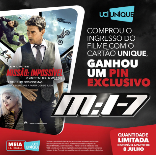 "Missão Impossível - Acerto de Contas Parte 1" chega antes nos cinemas UCI com brindes exclusivos - imagem 4