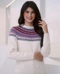 Blusa Bohusfärger