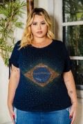 Para torcer pela Seleção Feminina: looks plus size com as cores verde, amarelo, azul e branco - imagem 7