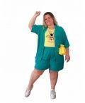 Para torcer pela Seleção Feminina: looks plus size com as cores verde, amarelo, azul e branco - imagem 9