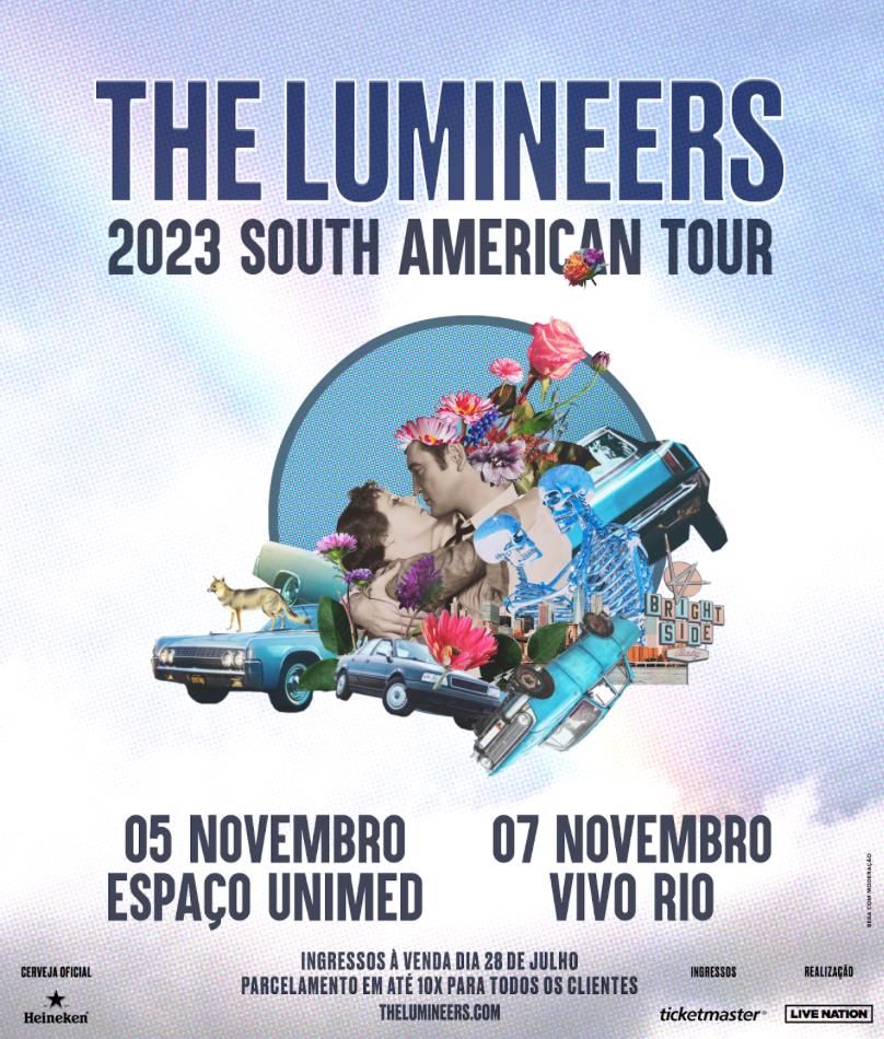 THE LUMINEERS ANUNCIAM DATAS NO BRASIL DA TOUR 2023