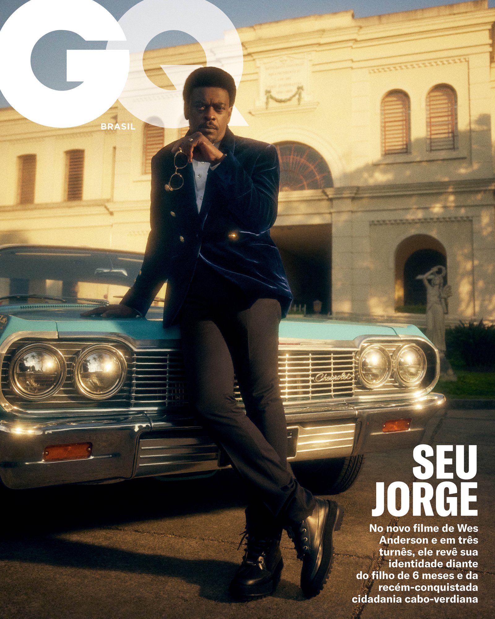 Seu Jorge é capa da GQ Brasil de agosto - imagem 7