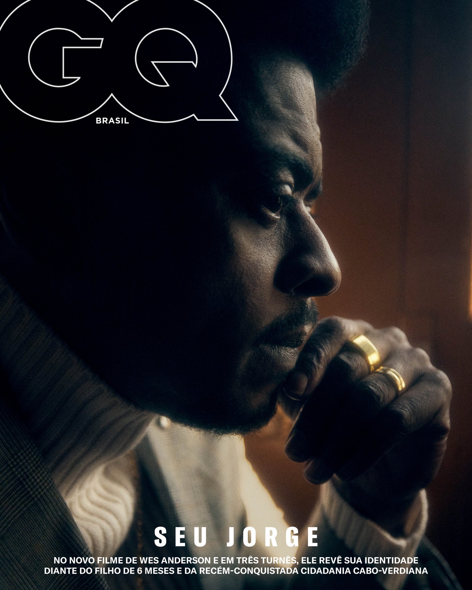 Seu Jorge é capa da GQ Brasil de agosto - imagem 8