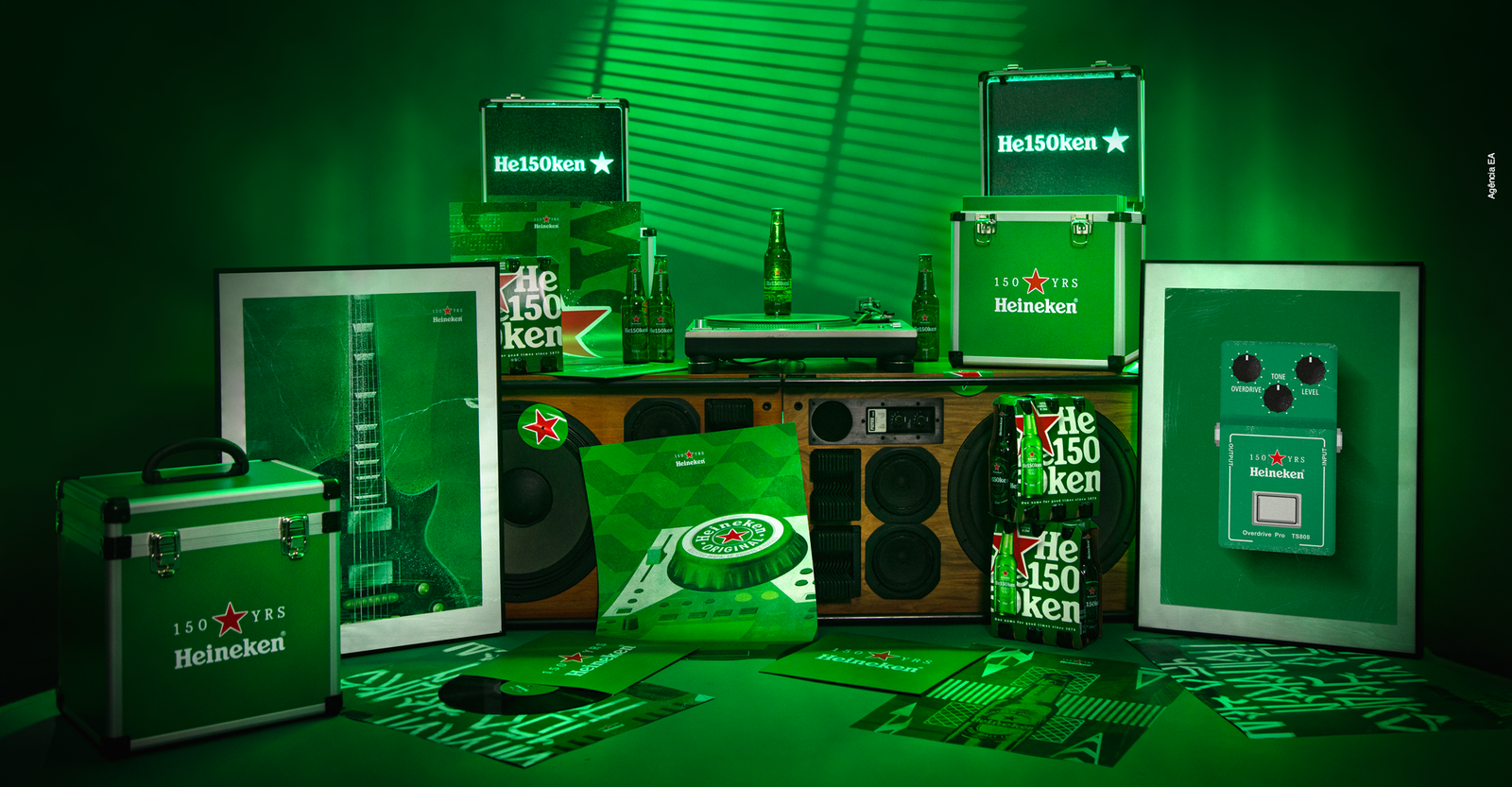 Heineken e Agência EA celebram a cidade da música
