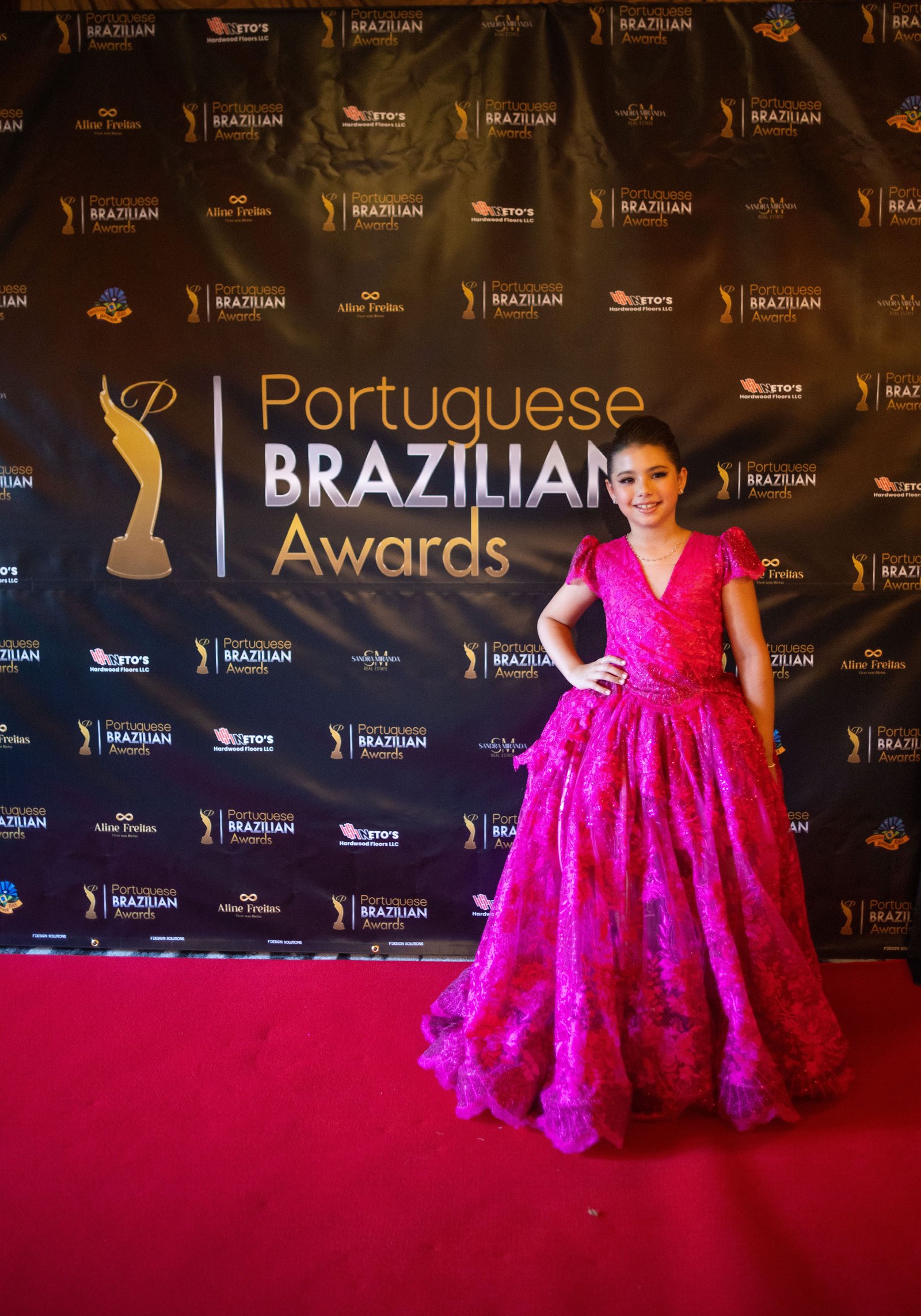 Noite de gala em Nova Iorque: Sophia Eldo foi a primeira criança a ser premiada - imagem 4