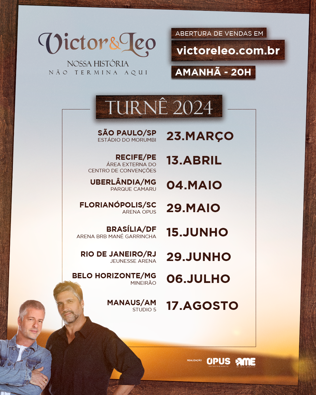Victor & Leo anunciam retorno aos palcos em turnê especial por 30 cidades - imagem 7