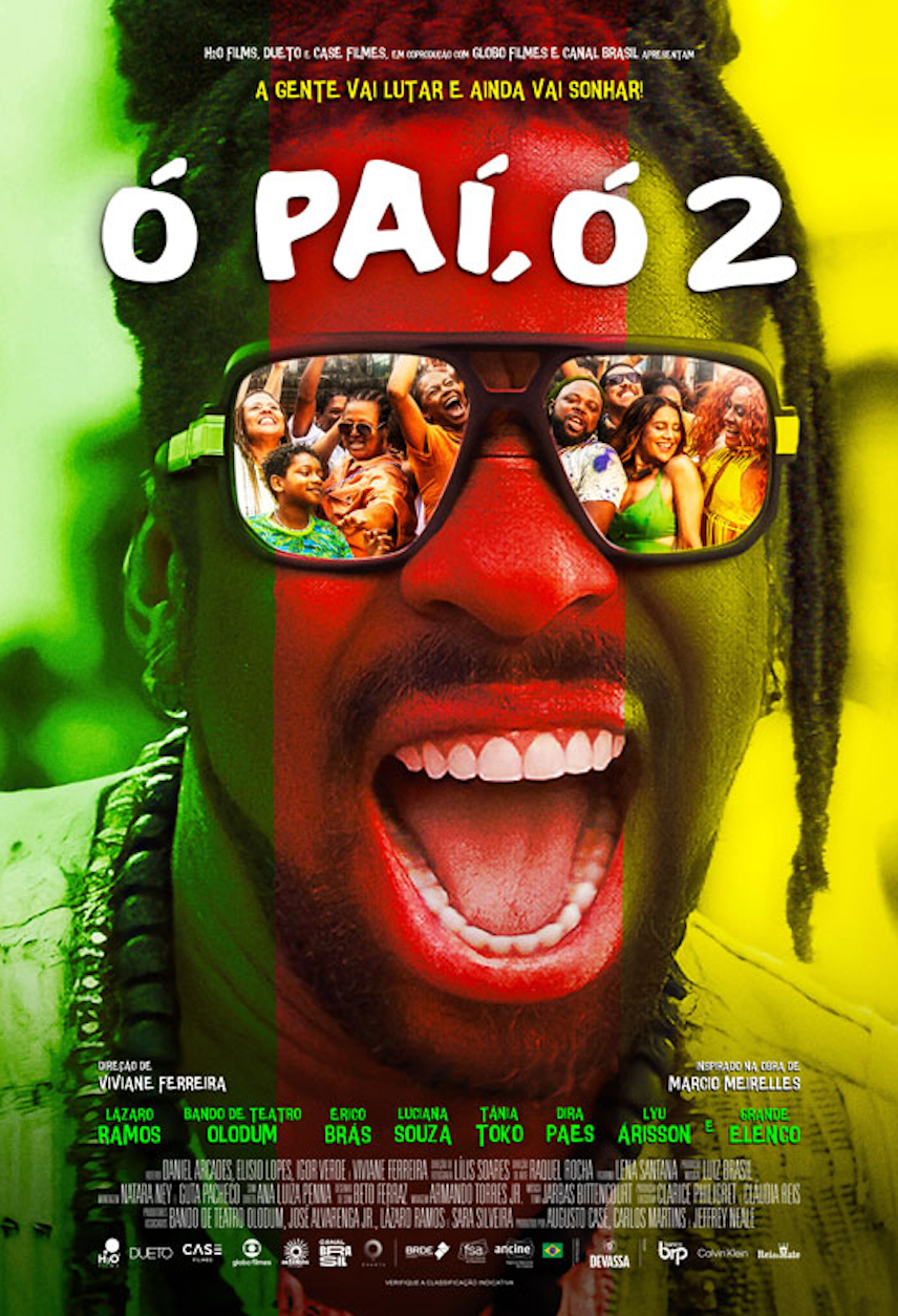 Com Lázaro Ramos, "Ó Paí, Ó 2" divulga cartaz oficial e confirma data de estreia nos cinemas: dia 23 de