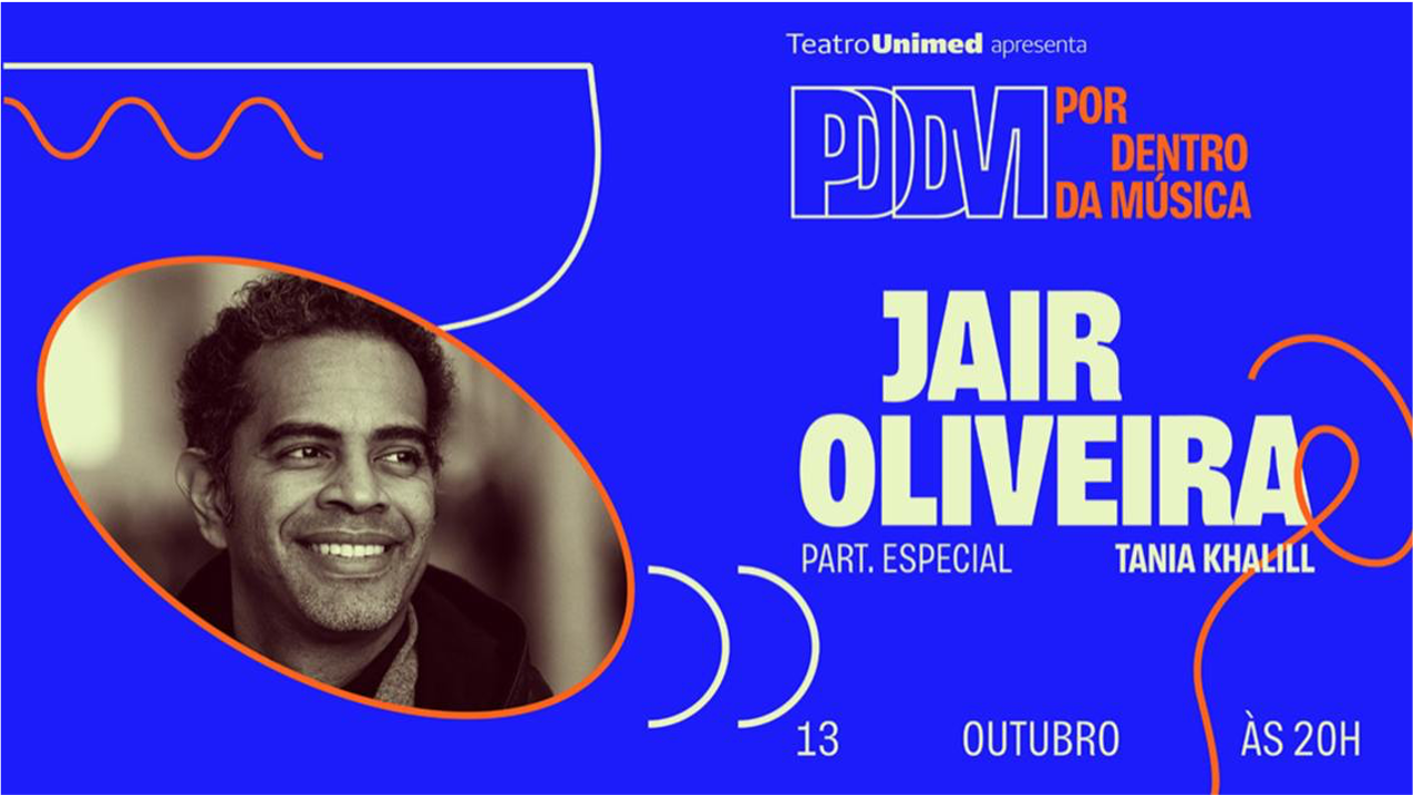 Jair Oliveira canta com Tania Khalill, em show no Teatro Unimed - imagem 2