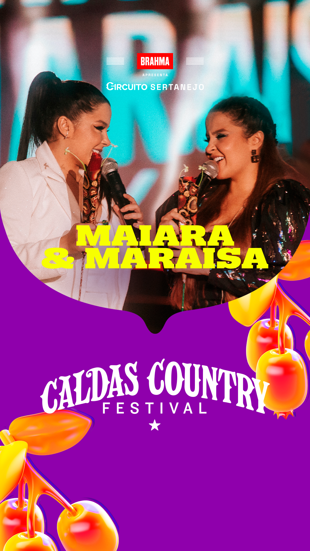 Maiara & Maraisa resumem o Caldas Country Festival: “É um evento que praticamente está em nosso calendário