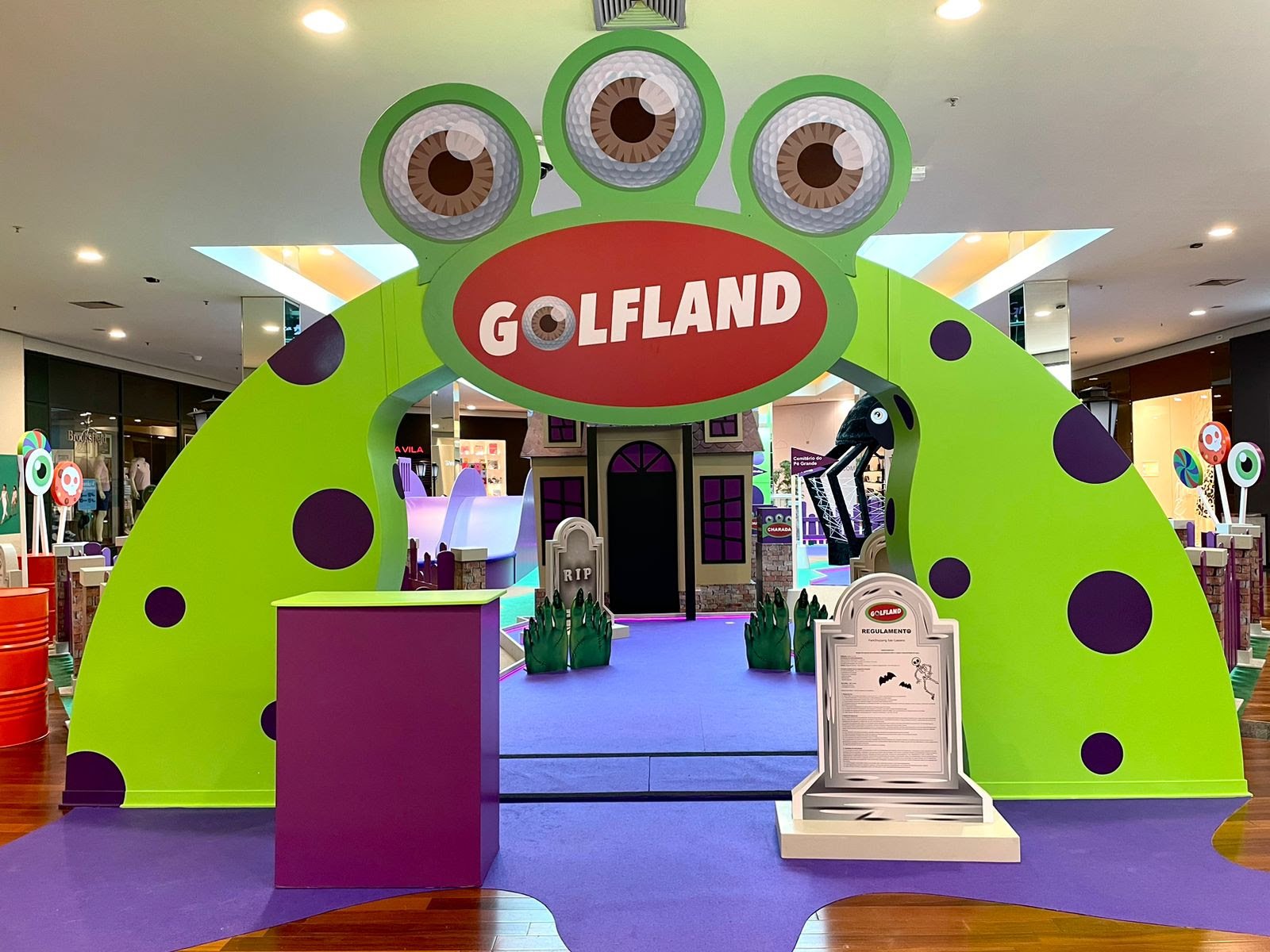 ParkShopping São Caetano realiza o evento “Golfland”, um circuito de minigolfe mal-assombrado, para o Dia das - imagem 2