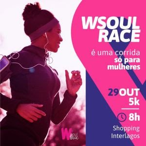 Shopping Interlagos promove corrida feminina com destaque para a campanha "Outubro Rosa"
