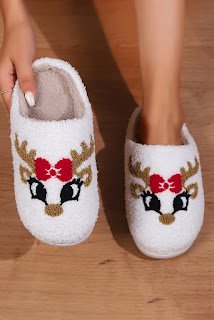 Cozy Up This Christmas with Fluffy Sherpa Slippers from wholesale slippers - imagem 2