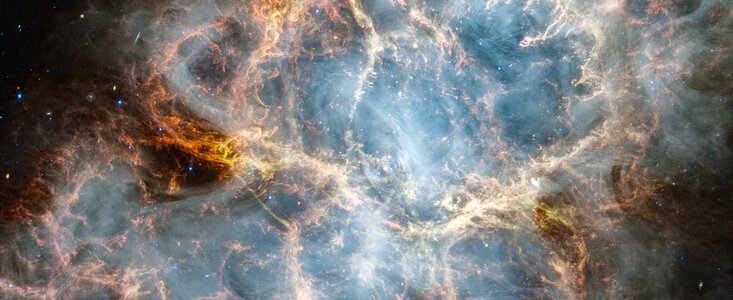 The Crab Nebula Seen in New Light by Webb