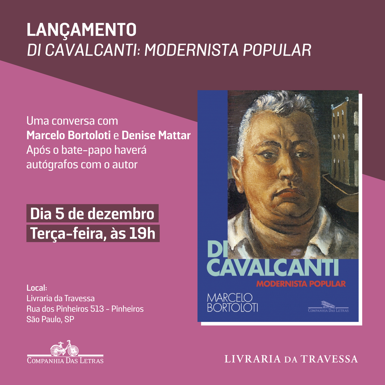 Biografia sobre Di Cavalcanti é lançada em São Paulo - imagem 2