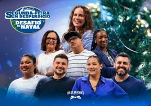 Hellmann's estreia reality show de culinária com receitas de Natal que combatem o desperdício de comida