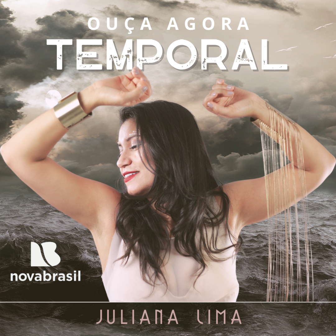 Juliana Lima estreia a música "Temporal” na Rádio Nova Brasil FM