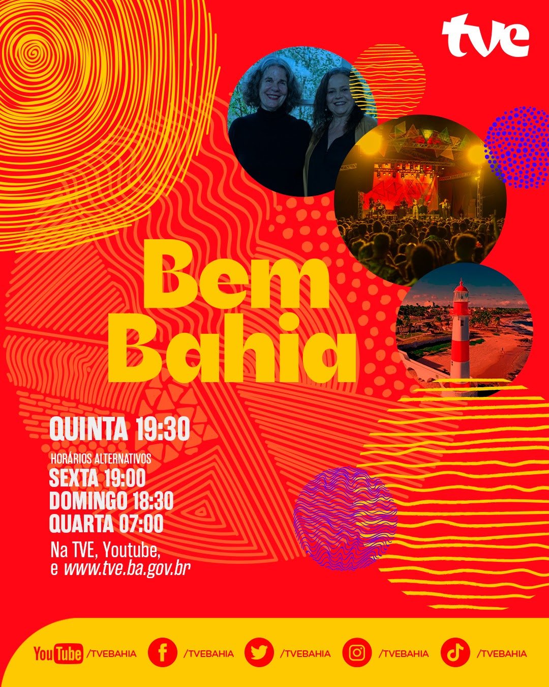 Praias da Cidade Baixa, shows do Festival Radioca e Calendário 2024 no Bem Bahia