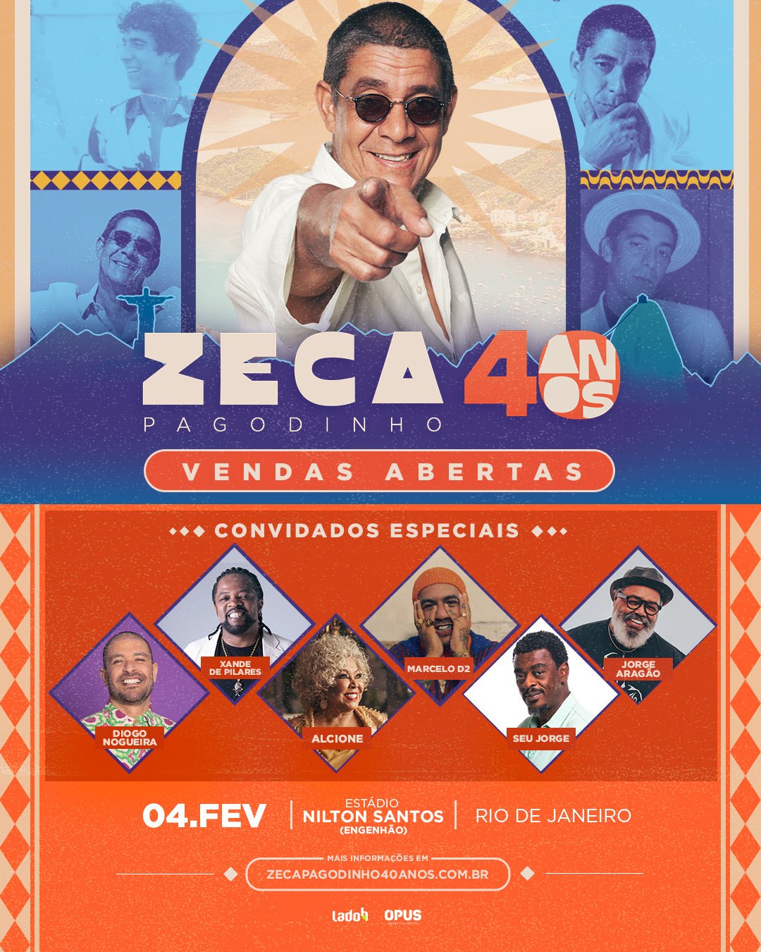 Zeca Pagodinho celebra quatro décadas de carreira com turnê especial pelo país - imagem 6