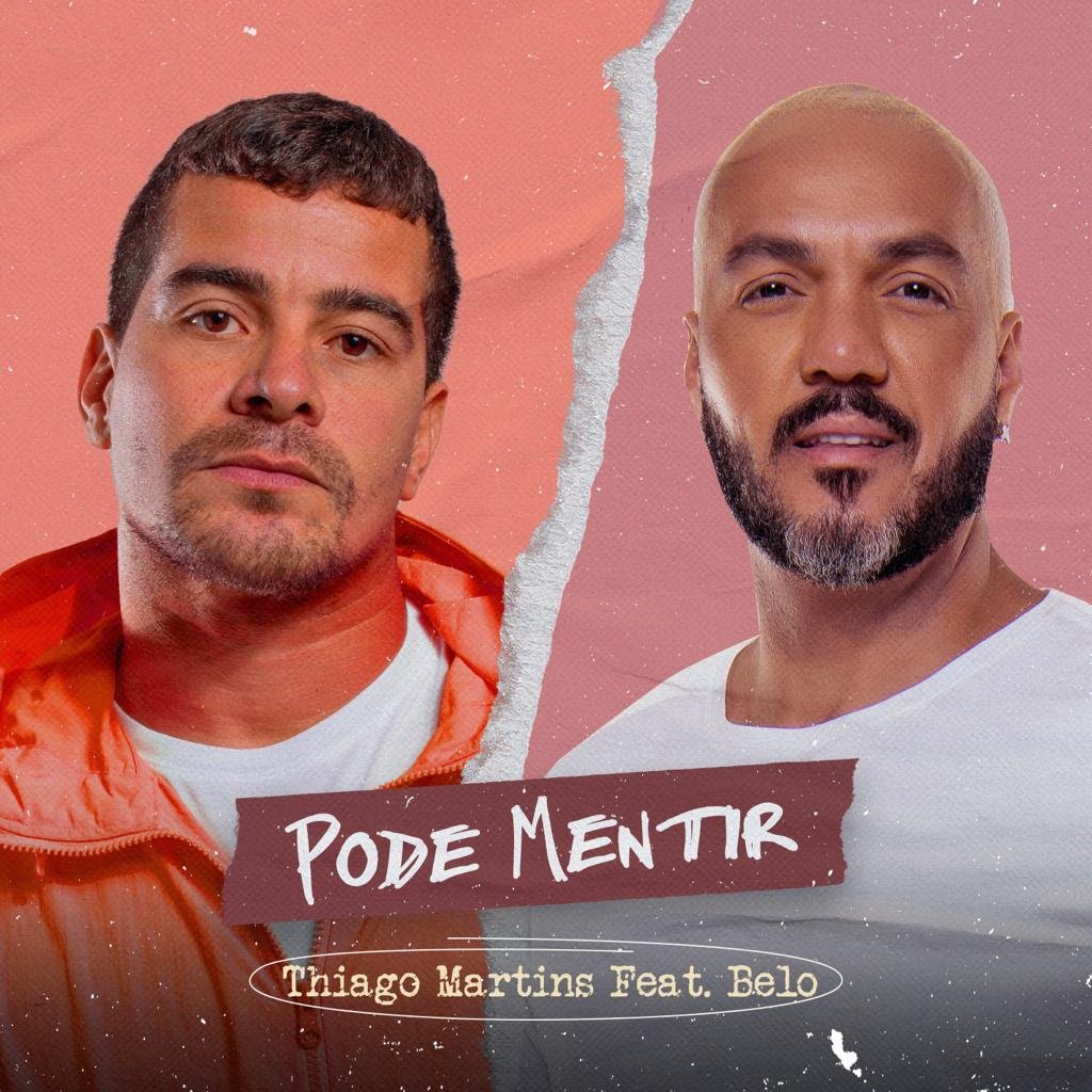 Feat de Thiago Martins e Belo atinge a marca 1 milhão de views nas plataformas de streaming