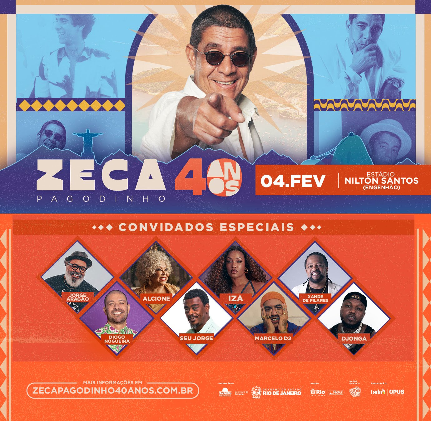 Zeca Pagodinho confirma participação especial de IZA em gravação de DVD no Rio de Janeiro - imagem 7