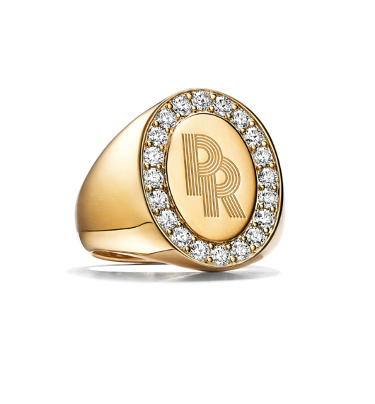 BRUNO MARS USA JOIA PERSONALIZADA DA TIFFANY & CO. PARA A GRANDE INAUGURAÇÃO DO BAR DE COQUETÉIS PINKY RING - imagem 3