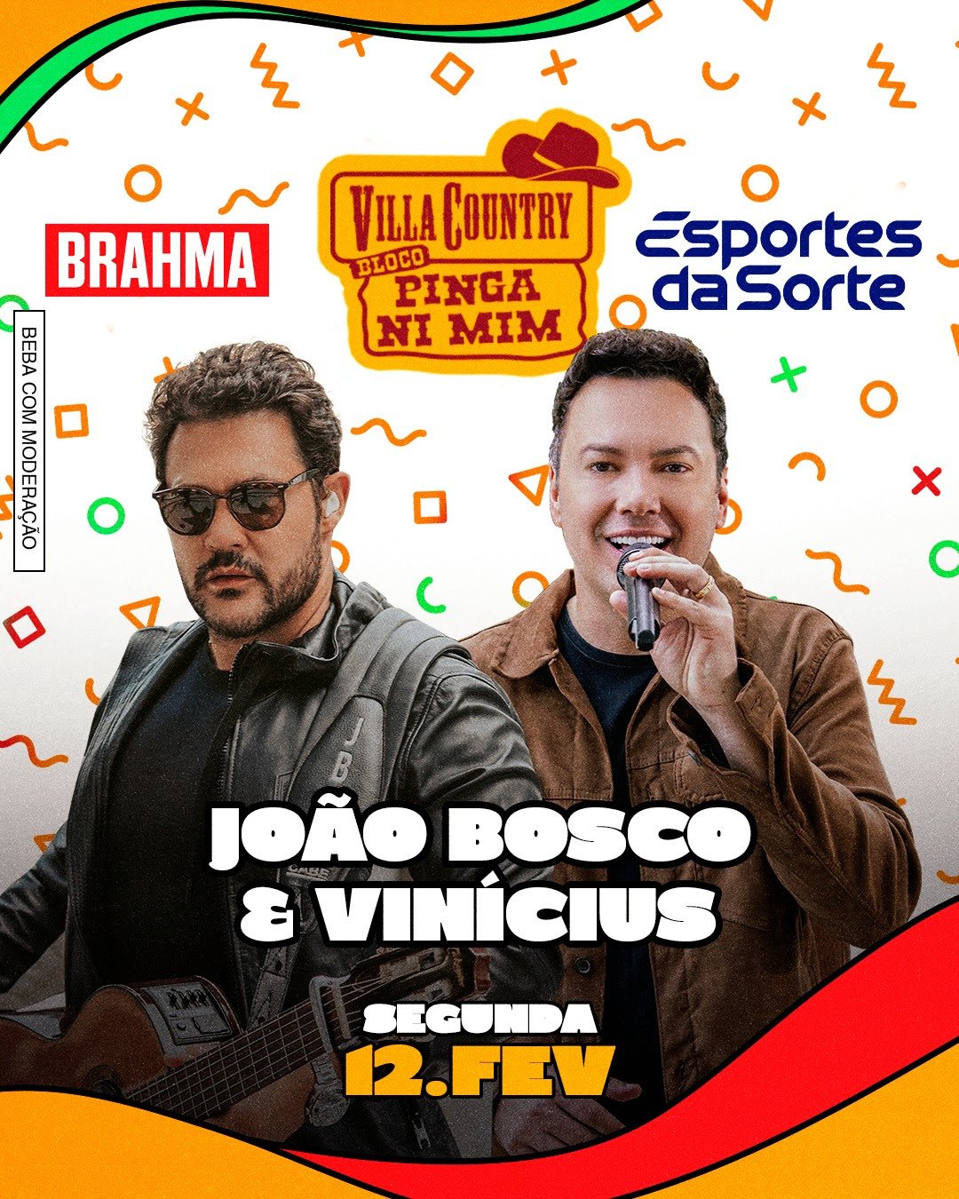 João Bosco e Vinicius comandam "Villa Country Pinga Ni Mim", o maior bloco sertanejo de São Paulo - imagem 6