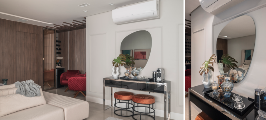 Base sóbria, destaques cromáticos e materiais nobres definem apartamento de 127 m2 - imagem 6