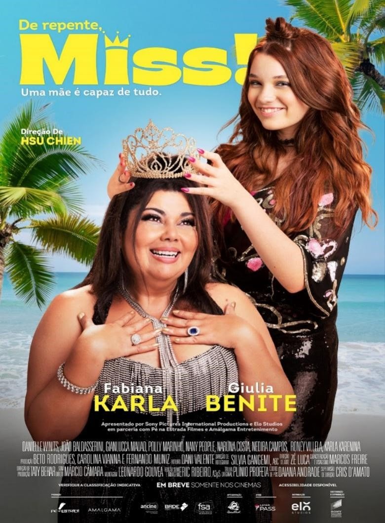 Fabiana Karla, Giulia Benite e Danielle Winits estrelam “De repente, Miss!", novo filme deHsu Chien, a partir - imagem 4