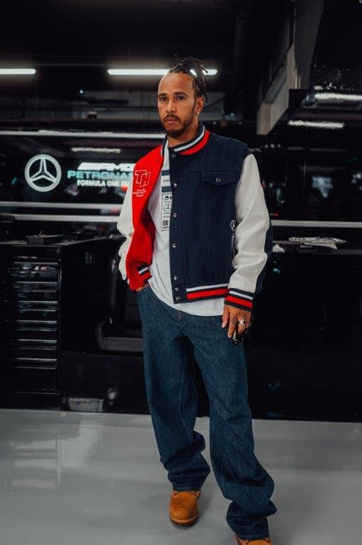 Lewis Hamilton, George Russell, Mick Schumacker e Doriane Pin vestiram Tommy Hilfiger durante o Grand Prix do - imagem 8