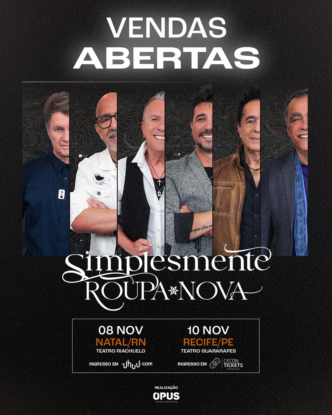 Roupa Nova celebra 40 anos de carreira em dois shows no Nordeste - imagem 7