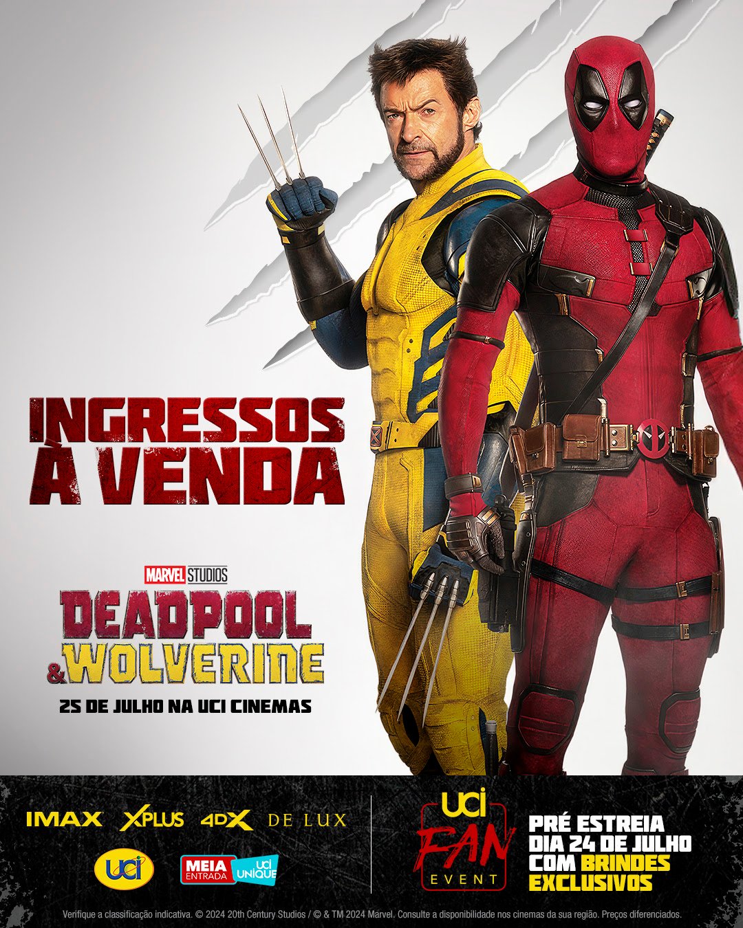 UCI abre venda de ingressos para “Deadpool & Wolverine”, que chega com fan event especial em todos os cinemas - imagem 3