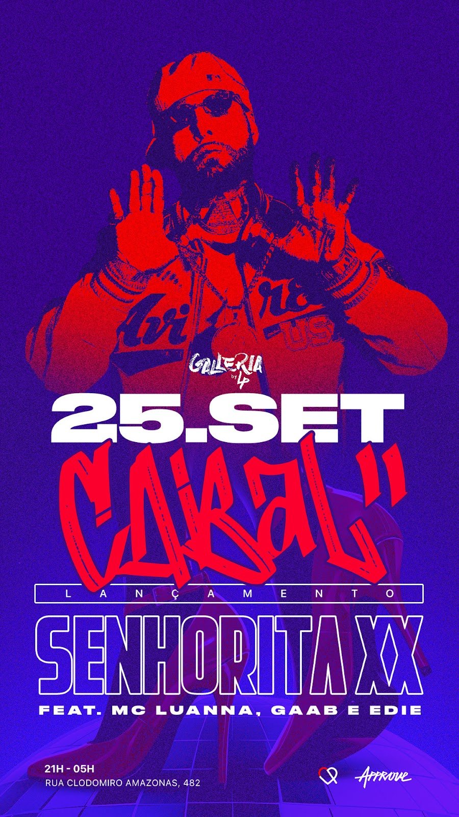 Cabal faz festa de lançamento do single-clipe "Senhorita XX" no Galleria Bar - imagem 2