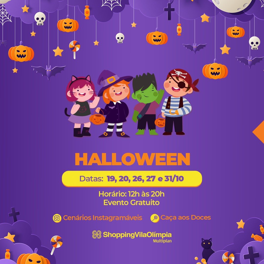 Doces ou travessuras? O Halloween do Shopping Vila Olímpia promete diversão assustadoramente deliciosa! - imagem 3