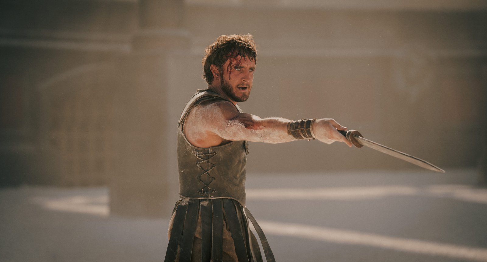 'Gladiador II' ganha novo vídeo de bastidores mostrando a dimensão da produção do longa