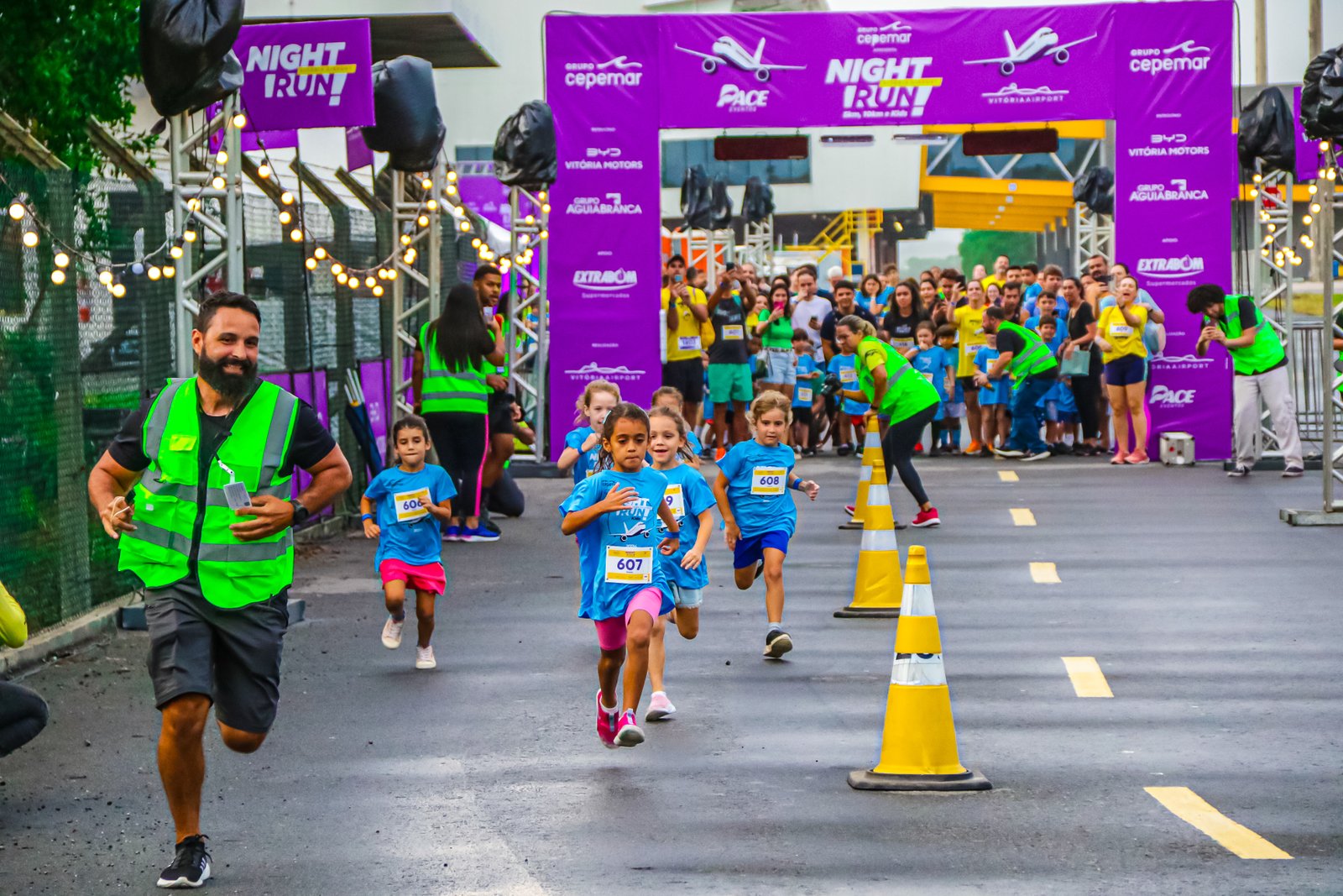 Night Run Vitória Airport leva superação e diversão em corridas no interior do aeroporto - imagem 5