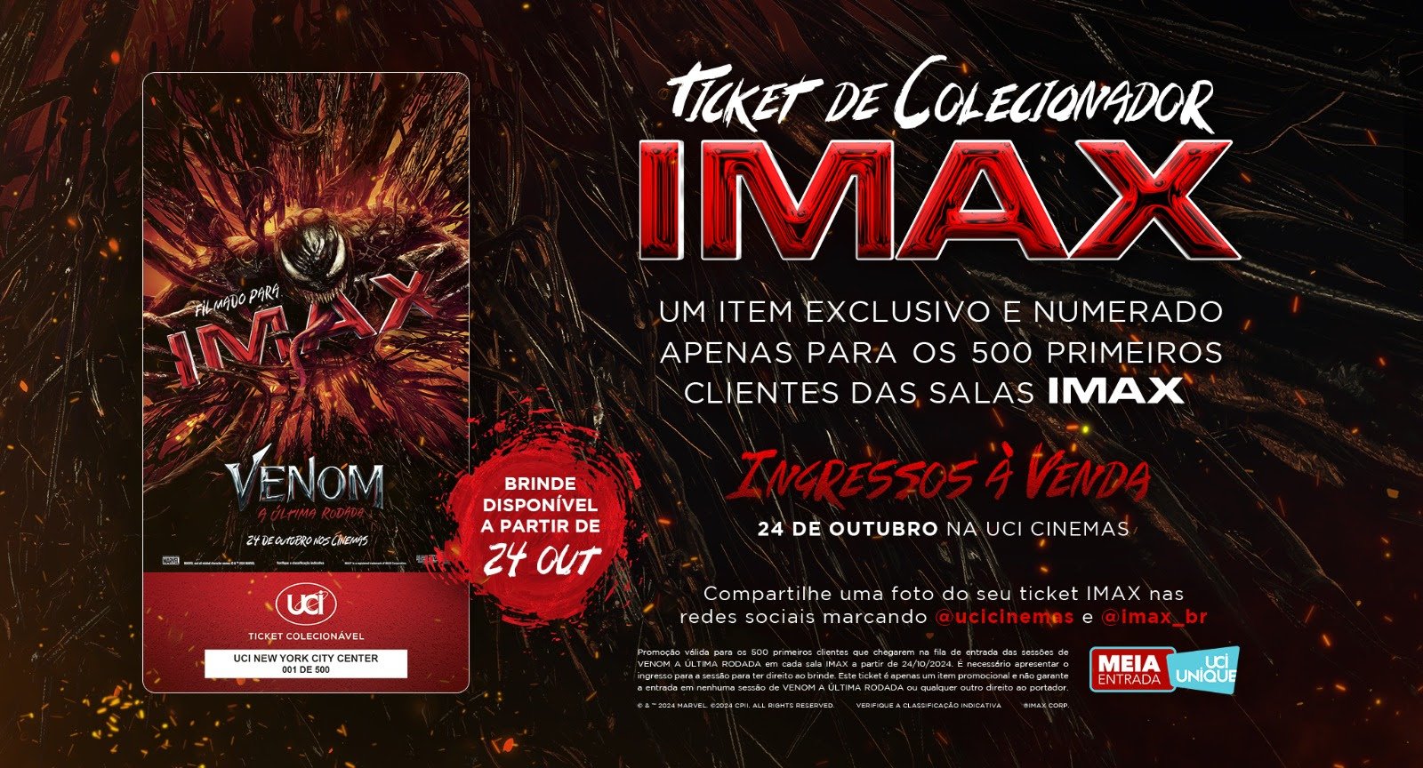 UCI tem estreias de “Venom: A Última Rodada”, comédia brasileira “Caindo na Real”, novo filme de Pedro - imagem 7