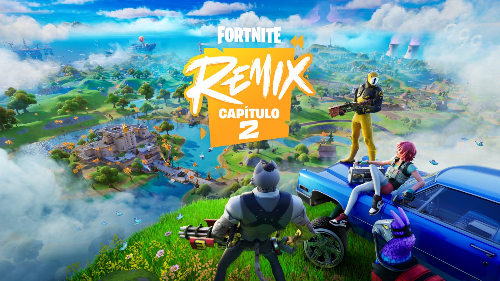 FORTNITE BATTLE ROYALE CAPÍTULO 2 - REMIX ESTREIA COM SNOOP DOG, EMINEM, ICE SPICE E JUICE WRLD