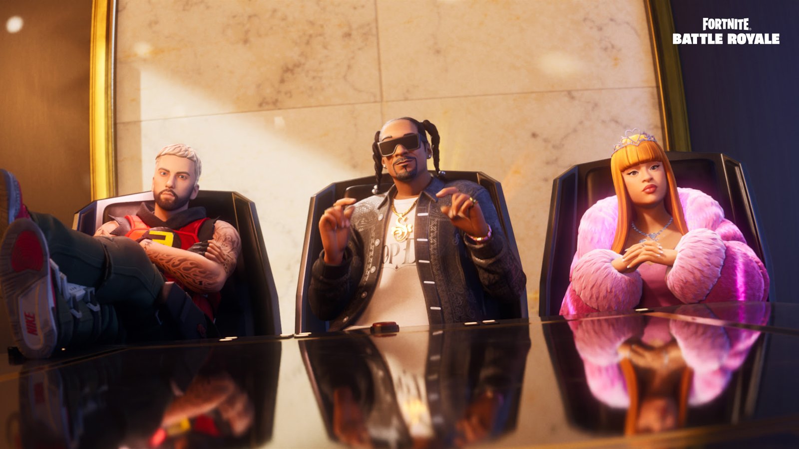 FORTNITE BATTLE ROYALE CAPÍTULO 2 - REMIX ESTREIA COM SNOOP DOG, EMINEM, ICE SPICE E JUICE WRLD - imagem 2