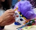 Oficina de adereços e máscaras de Carnaval