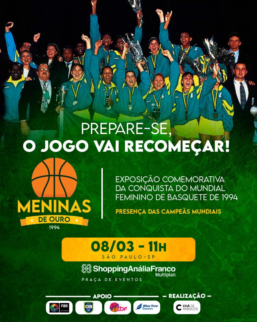Celebrando a história: exposição relembra o inédito título mundial do basquete feminino - imagem 2