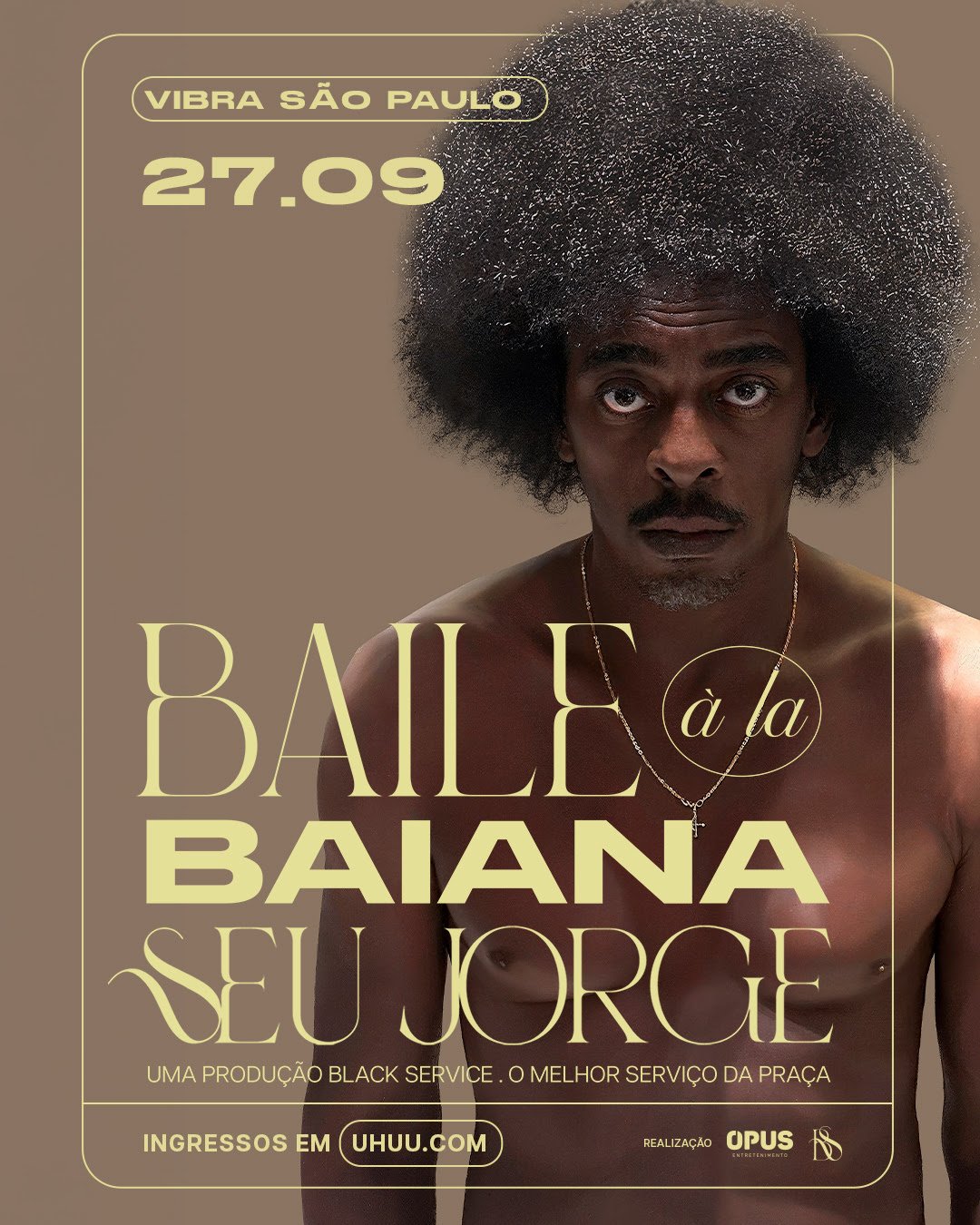 Vibra São Paulo apresenta Seu Jorge em "Baile à la Baiana" - imagem 2